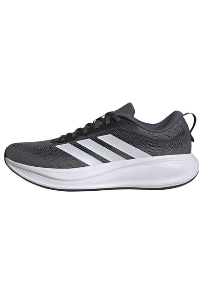 adidas Men's Response Pace Running, Black/White/Matte Silver, 10.5