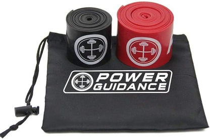 POWER GUIDANCE Muscle Floss Bands - Compression Bands - Mobility & Recovery Bands - for Improving Movement, Increasing Circulation & Reducing Soreness