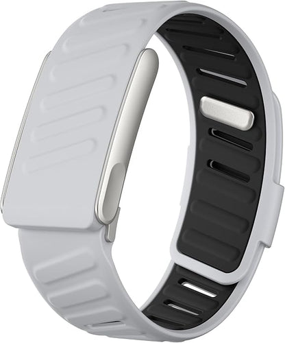 VeveXiao Rugged Comfort Silicone Wristband Compatible with WHOOP 5 | Whoop MG Band, Durable Soft Silicone Sports Loop Replacement Bands for Men Women with Metal Frame Connector