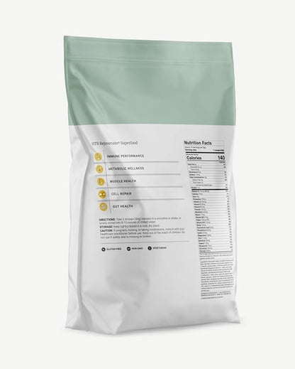 BIG BOLD HEALTH HTB Rejuvenate Superfood Plant-Based Protein Powder ??Himalayan Tartary Buckwheat with Polyphenols & 17g Protein ??Gut Support & Immune Balance (Vanilla Flavor)