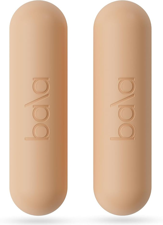 Bala Bars Dumbbell Set for Women & Men - Set of 2 Bars Designed for Walking, Strength Training, HIIT, Boxing & Aerobics - Hand Weights for Working Out at Home