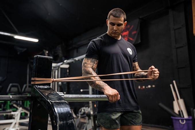 Gymreapers Resistance Bands for Working Out – Elastic Pull Up Exercise Assistance Bands Set for Powerlifting, Stretching, WOD, Strength Training – for Men & Women