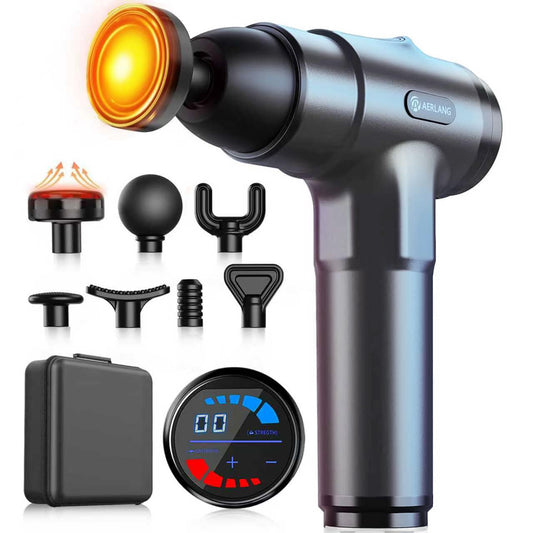 Massage Gun with Heat Massager Deep Tissue Muscle Massager Gifts for Men