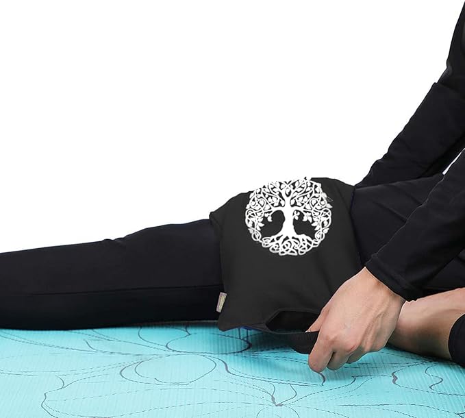 Yoga Sand Bag, Cotton Unfilled for Yogas, Weights & Resistance Training, Portable Weightlifting Sandbag