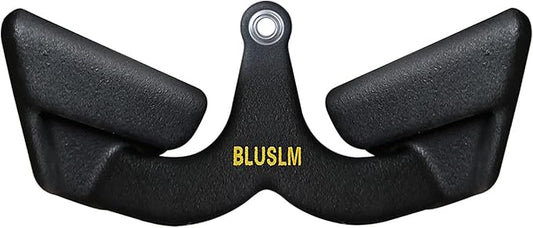 LAT Pull Down Bar for Cable Machine, LAT Pulldown Attachments T Bar V Bar Cable Attachment, Back
