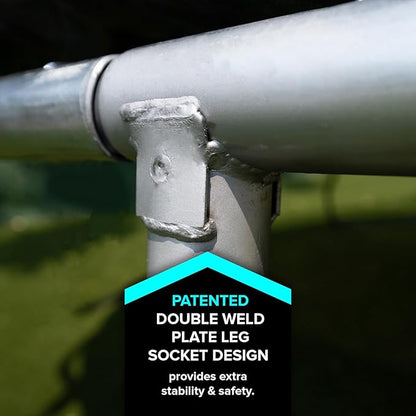 Sportspower Outdoor Trampoline with Safety Enclosure Net, 15FT