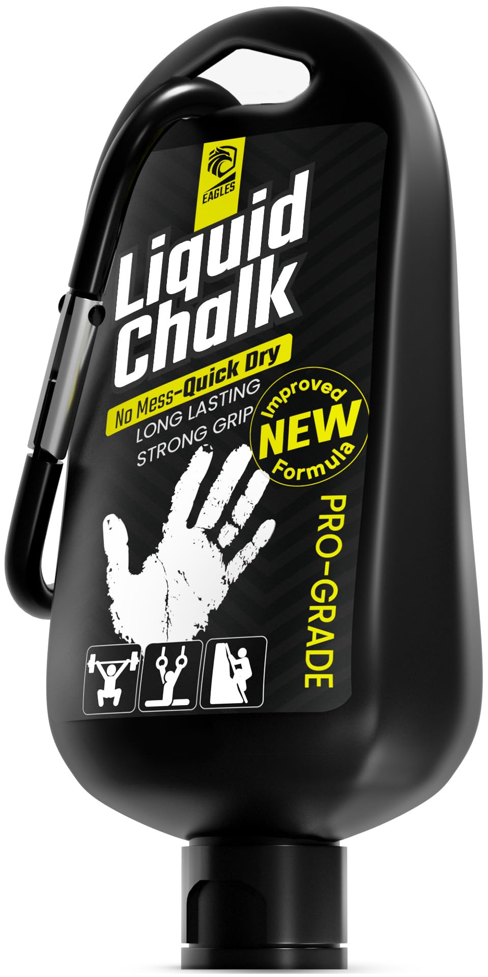 EAGLES Pro Grade Gym Liquid Chalk 50, 120 or 280ml Mess-Free Chalk for Weightlifting, Gymnastics
