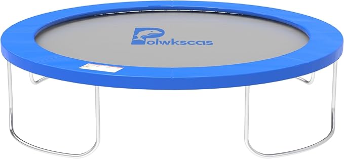 Trampoline Pad 10ft 12ft 14ft 15ft 16ft Trampoline Replacement Safety Pad, Waterproof and Tear-Resistant Safety Spring Cover Round Frame Pad, Trampoline Pad Replacement