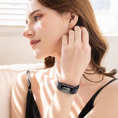 Sport Loop Nylon Watch Bands Compatible with Fitbit Charge 6/5, Adjustable Breathable Replacement Soft Nylon Loop Wristband for Women/Men