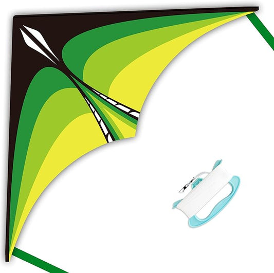 Large Delta Kite for Kids & Adults - Easy to Fly Outdoor Kites for Kids Ages 8-10, Perfect for