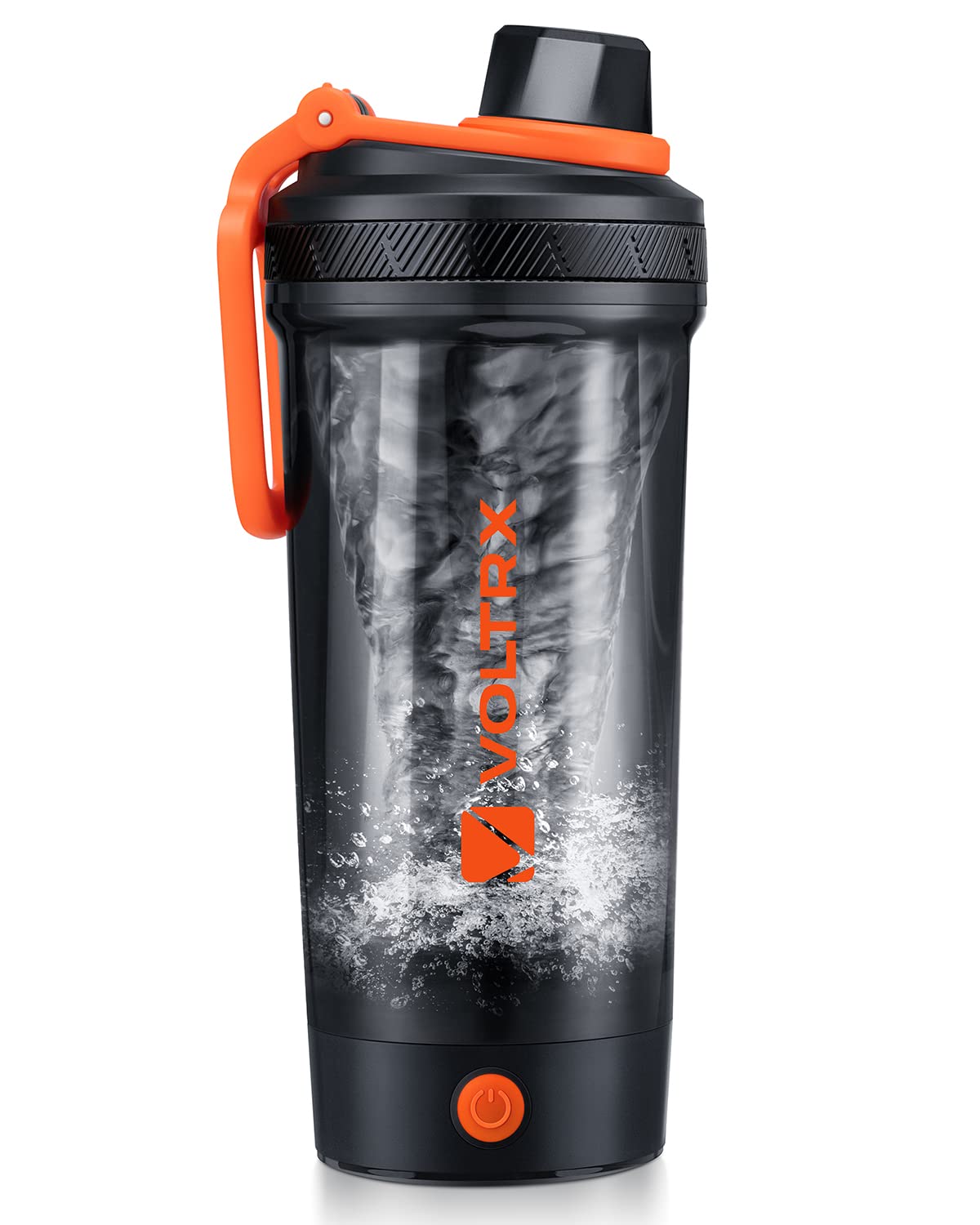VOLTRX Electric Protein Shaker Bottle - USB Rechargeable Mixer Cup for Shakes and Meal