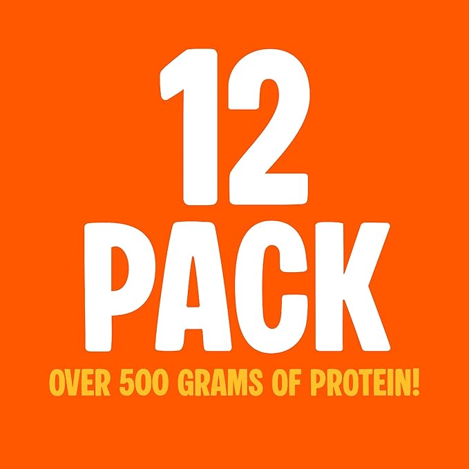 Twin Peaks Low Carb, Keto Friendly Protein Puffs, 2 Serving 12 Pack, (60g, 42g Protein, 4g Carbs)