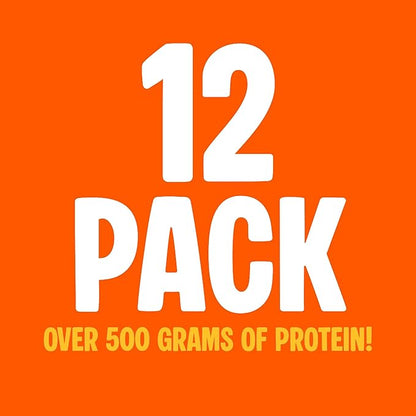 Twin Peaks Low Carb, Keto Friendly Protein Puffs, 2 Serving 12 Pack, (60g, 42g Protein, 4g Carbs)