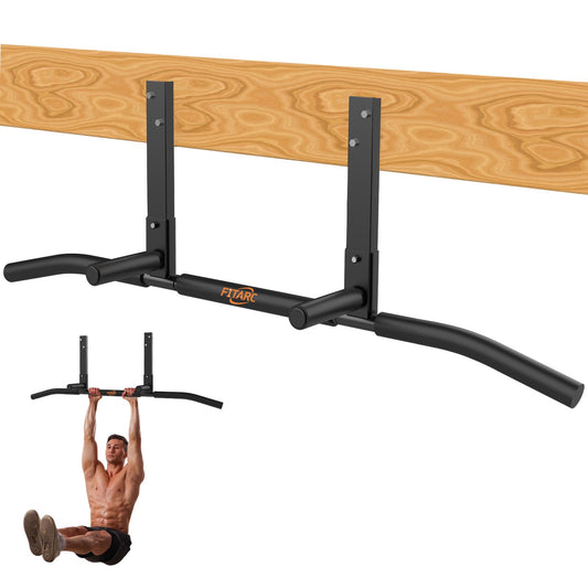 Fitarc Joist Mount Pull Up Bar, Home Gym Workout Equipment, 440lbs Max