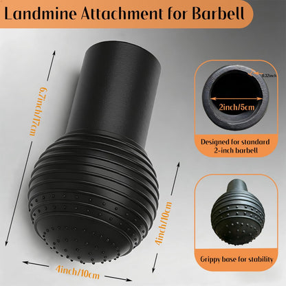 SerniaXin Landmine Attachment for Barbell, Fits 2 Inch Olympic Bars