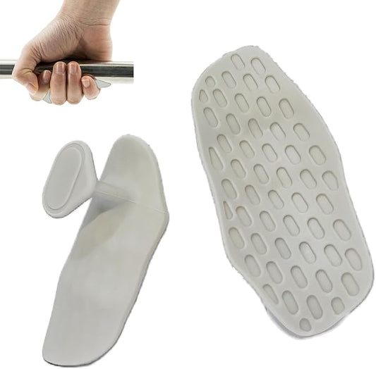 Ergonomic Anti-Slip Weightlifting Grip Pads,Secured Finger Clip Gym Hand Gloves Protectors for Men & Women,Non-Slip Palm Support for Dumbbells & Barbells (Black/RED/Grey/Pink)