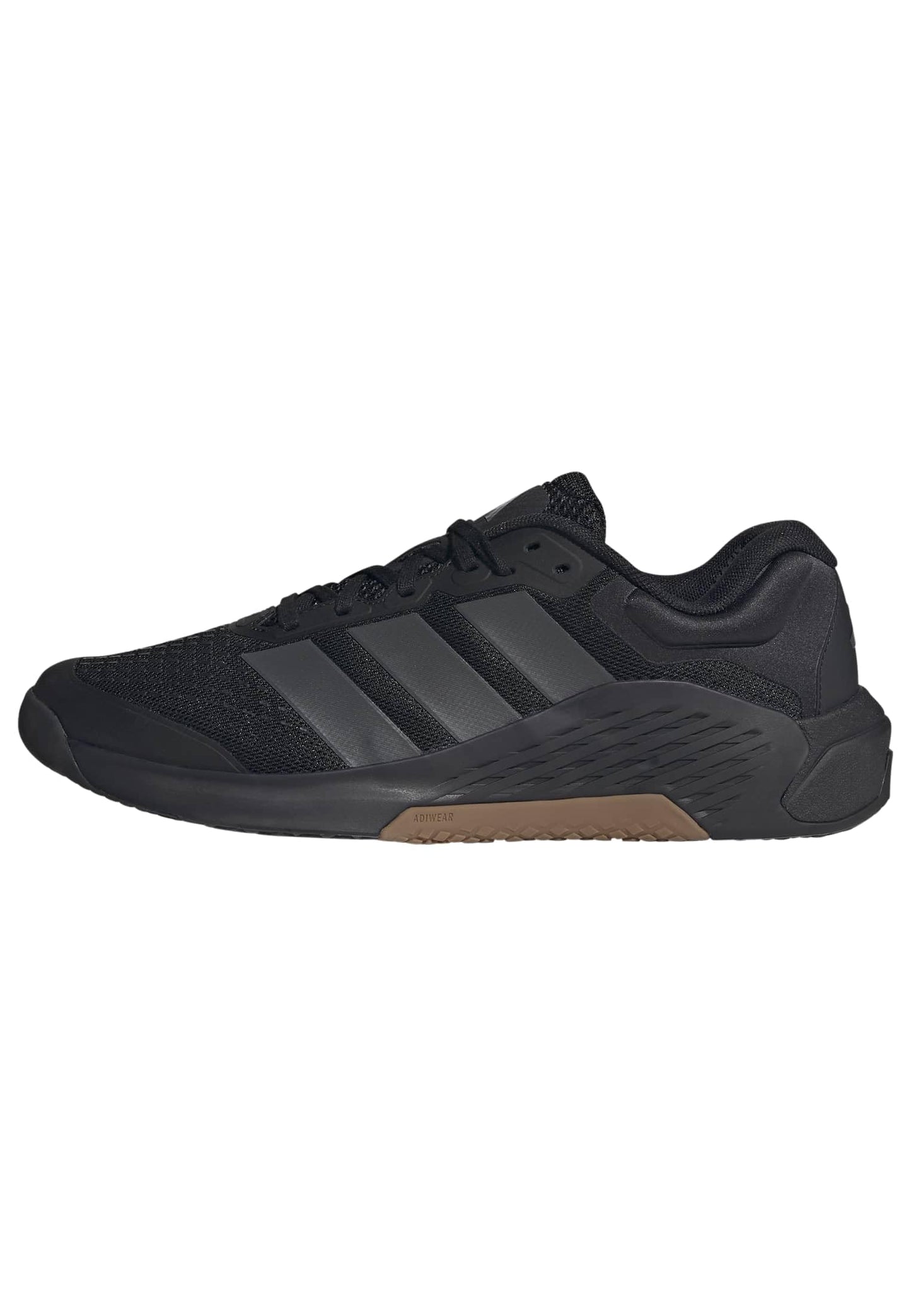 adidas Men's Dropset 4 Power Trainer M, Black/Grey/Black, 10.5