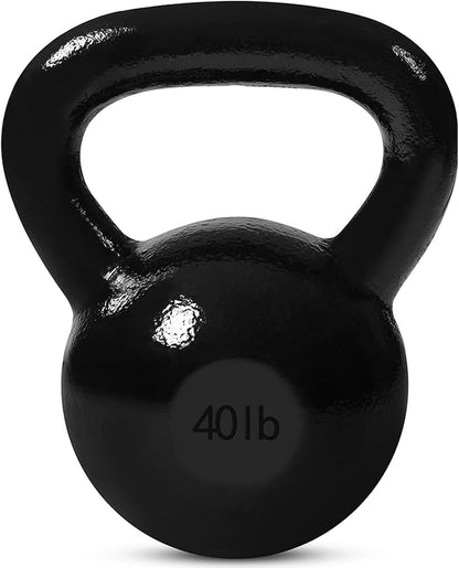 JFIT Kettlebell Weights Cast Iron, 40 LB