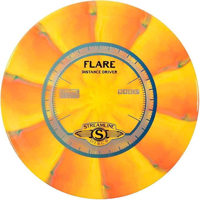 Streamline Discs Cosmic Neutron Flare Disc Golf Distance Driver (Colors May Vary)