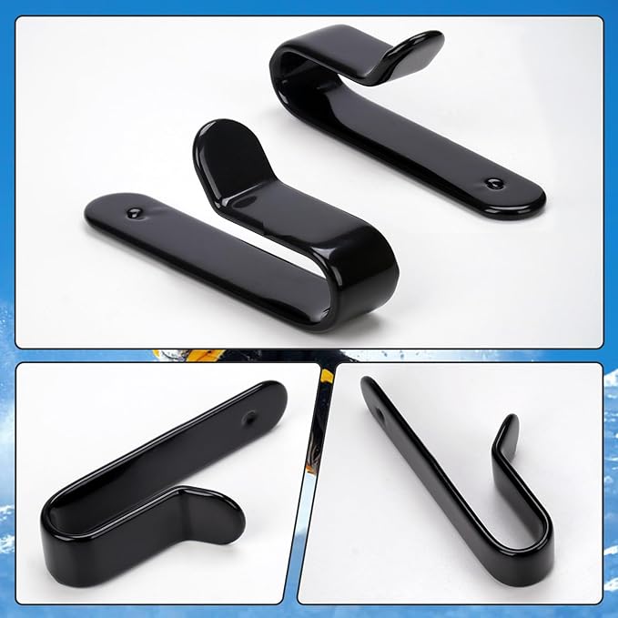 Snowboard Wall Mount Clips, Horizontal Skateboard Wall Mount，Snowboard Display Stand for Room, Garage