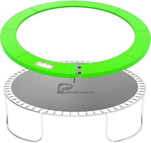 Trampoline Pad 10ft 12ft 14ft 15ft 16ft Trampoline Replacement Safety Pad, Waterproof and Tear-Resistant Safety Spring Cover Round Frame Pad, Trampoline Pad Replacement