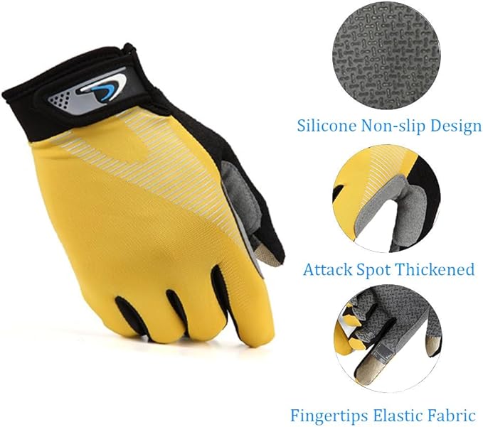 Ultimate Flying disc Gloves Ultimate Grip and Disc Gloves Breathable Non-Slip Sport Cycling Golf Glove, Improve Throws & Catches 1 Pair