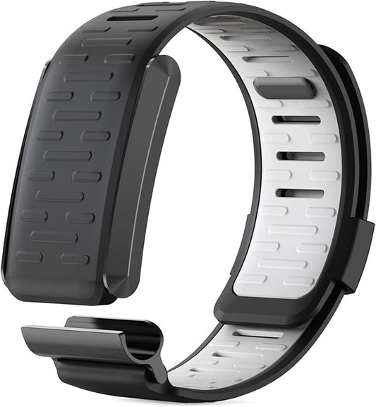 Men Women Soft Silicone Wristband Compatible with Whoop 4.0 Band Strap, Replacement Adjustable Breathable Sport Band for Whoop 4.0 & U-shaped Metal Frame