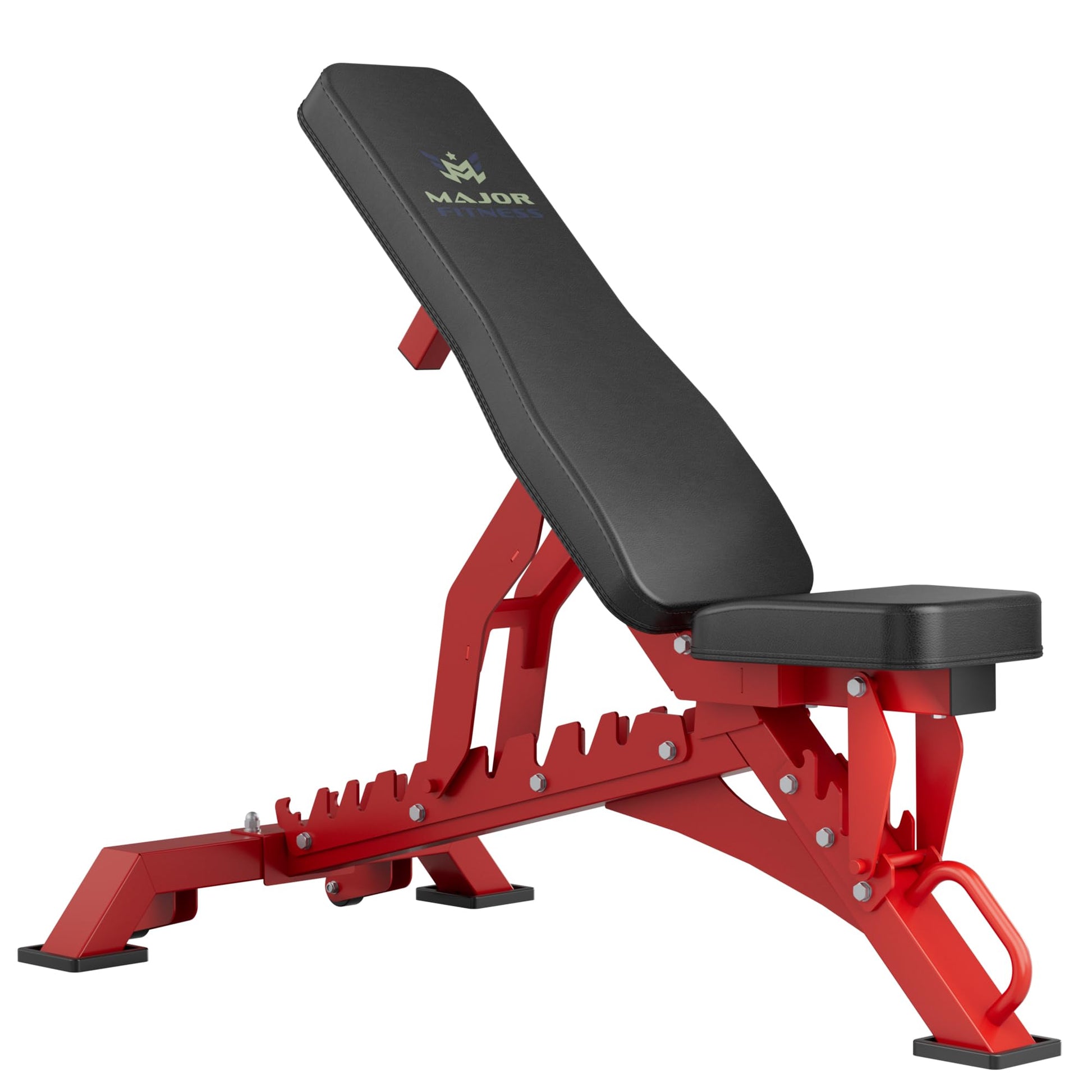 Major Fitness Weight Bench - 1300LBS Weight Capacity and 36 Adjustable Positions Strength Training