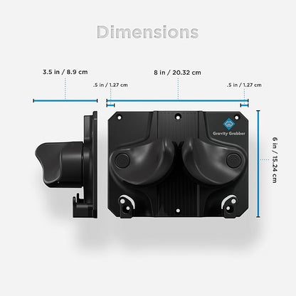 Ultimate Ski & Snowboard Wall Storage Rack - Fits any Ski or Snowboard - Save Your Rocker, Tips and Tails - Damage-free - 2x - Black