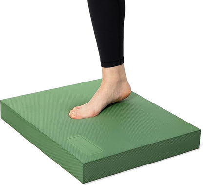 StrongTek Extra Wide Foam Balance Pad for Physical Therapy, 19" X 15.8" X 2.4", High-Density TPE Foam Pad for Exercise, Enhanced Stability, Core Strength, Non-Slip & Water-Resistant, for Fitness, Yoga