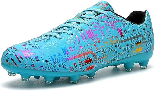 Unisex Low Top AG Sports Soccer Cleats Training Shoes Non-Slip Wear Resistant Football Shoes