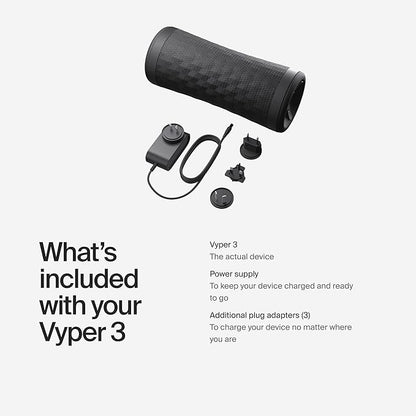 Hyperice Vyper 3 - Powerful High-Intensity Vibrating Foam Roller - Relieve Muscle Tension - Pre and Post Workout Recovery