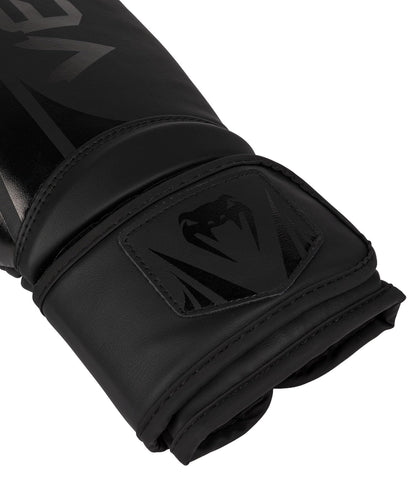 Challenger 2.5 Boxing Gloves - Black/Black - 16-Ounce