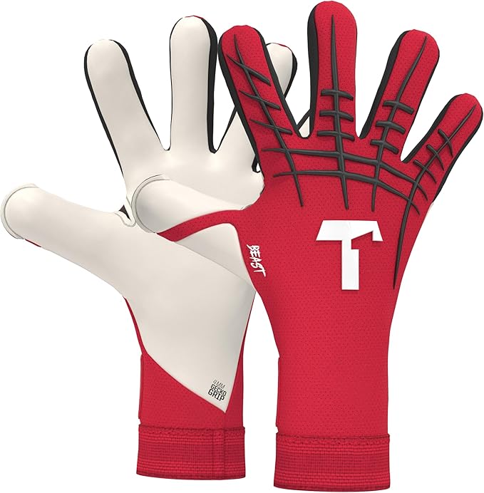 T1TAN Beast Goalkeeper Gloves - Without Finger Protection - Soccer Goalie Gloves Adult - Professional Goal Keeper Gloves for Youth, Men & Women - Size 6-11