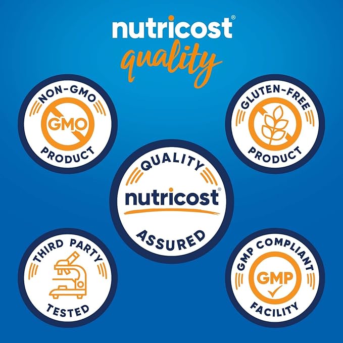 Nutricost Whey Protein Isolate (Unflavored) 2LBS