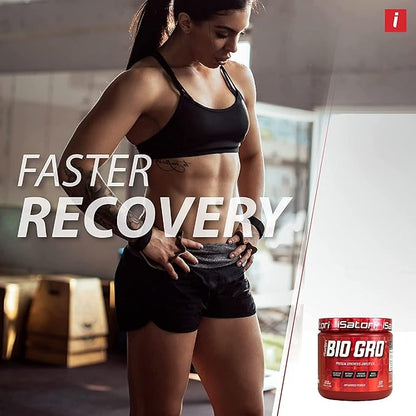 iSatori BIO-GRO Protein Synthesis Amplifier, for Muscle Recovery & Growth, Enhanced Stimulant Free Pre-Workout & Colostrum Supplement with Bio-Active Peptides- Unflavored (120 Servings)
