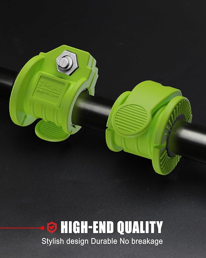 Barbell Clips 1 Inch Quick Release Weight Clamps 0.9-1.18inch Multi-Size Adjustable Olympic Clamps for Bars