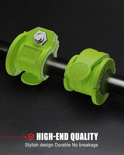 Barbell Clips 1 Inch Quick Release Weight Clamps 0.9-1.18inch Multi-Size Adjustable Olympic Clamps for Bars