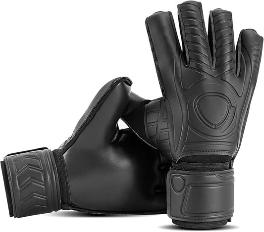 Soccer Goalkeeper Gloves with Finger Protection to Prevent Injuries, Strong Grip for Tough Tackles, Breathable Goal Keeper Gloves for for Kids, Youth and Adult