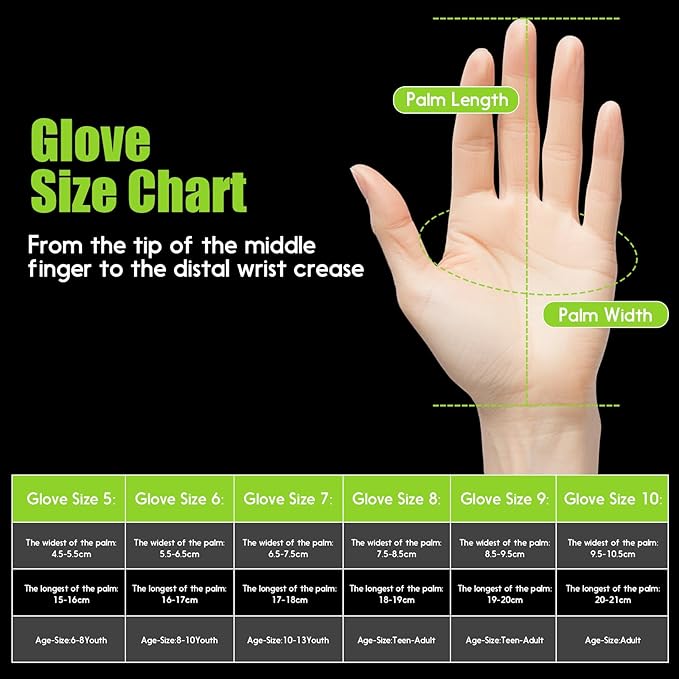 Soccer Goalkeeper Gloves with Finger Protection to Prevent Injuries, Strong Grip for Tough Tackles, Breathable Goal Keeper Gloves for for Kids, Youth and Adult