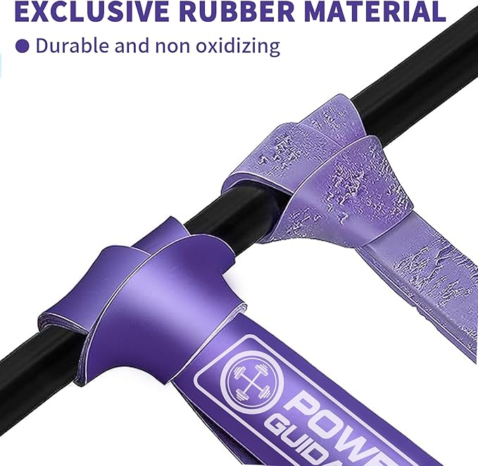 POWER GUIDANCE Resistance Bands, Set of 5 Pull Up Bands, Pull Up Assistance Bands, Exercise Bands, Resistance Bands Set for Legs, Working Out, Muscle Training, Physical Therapy, Shape Body