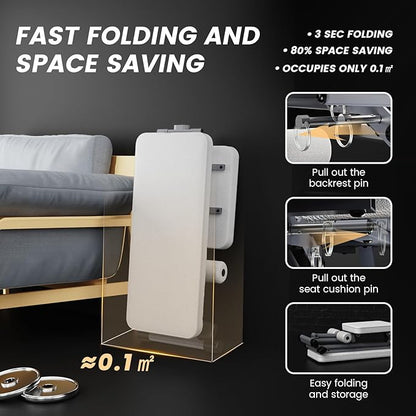 Adjustable Weight Bench for Home Gym,1025 LB Stable Workout Benches for Full Body Strength Training,Dumbbell Exercise,3 Sec Fast Folding Sit up Bench