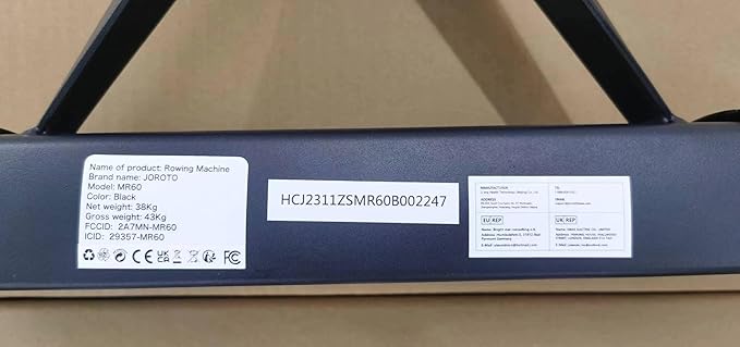 JOROTO Rowing Machine for Home Foldable, Air Magnetic Rowing Machines with 10-Level Adjustable Resistance, Quiet Ergonomic Seat，Bluetooth App, Max 350LBS, Space-Saving Home Gym, Gray