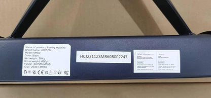 JOROTO Rowing Machine for Home Foldable, Air Magnetic Rowing Machines with 10-Level Adjustable Resistance, Quiet Ergonomic Seat，Bluetooth App, Max 350LBS, Space-Saving Home Gym, Gray