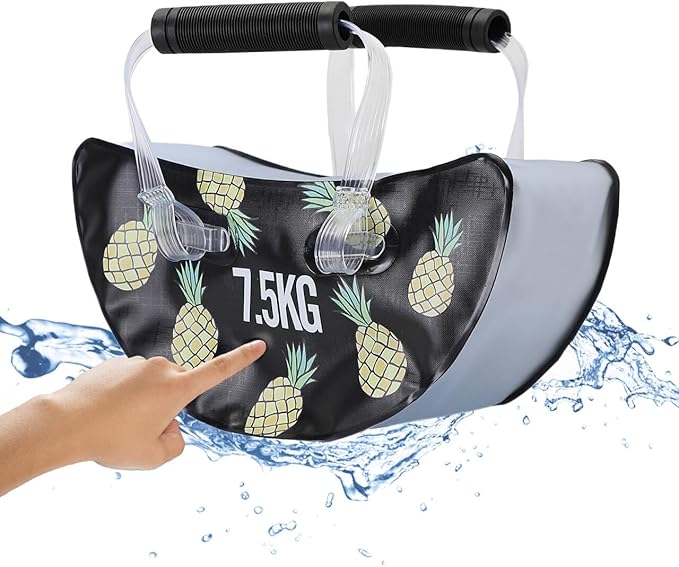 Travel Dumbbells, Water Filled Dumbbells Set, Fitness Exercise Dice 15/20 lbs, Portable Fitness Equipment, Fun for Strength Training, Core Training