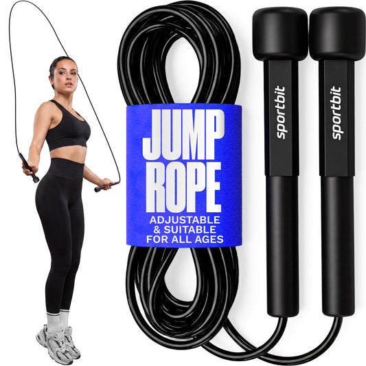 Adjustable Jump Rope for Fitness and Exercise – Skipping Rope for Cardio, Boxing, and Weight Loss