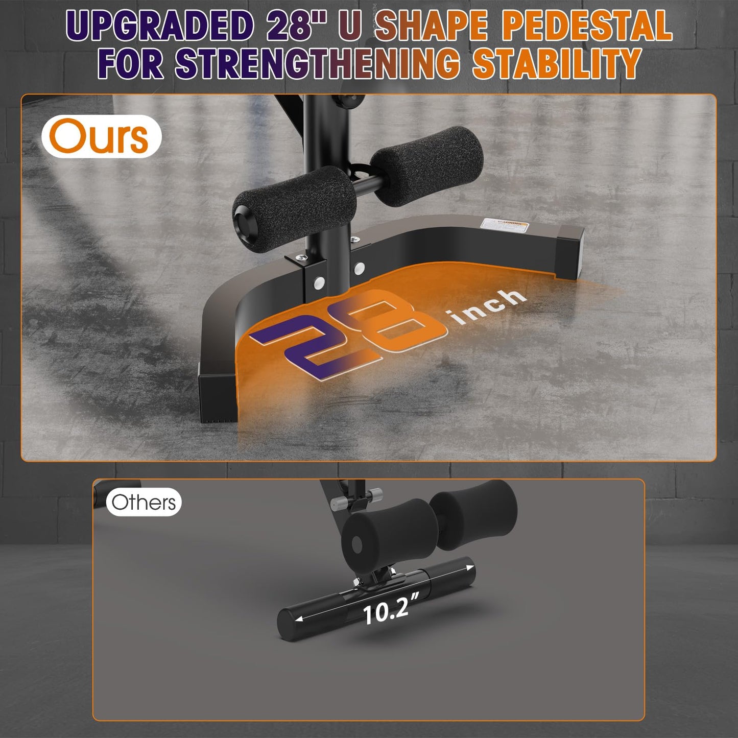 YCCHENG Adjustable Weight Bench with Barbell Rack Set for Home Gym