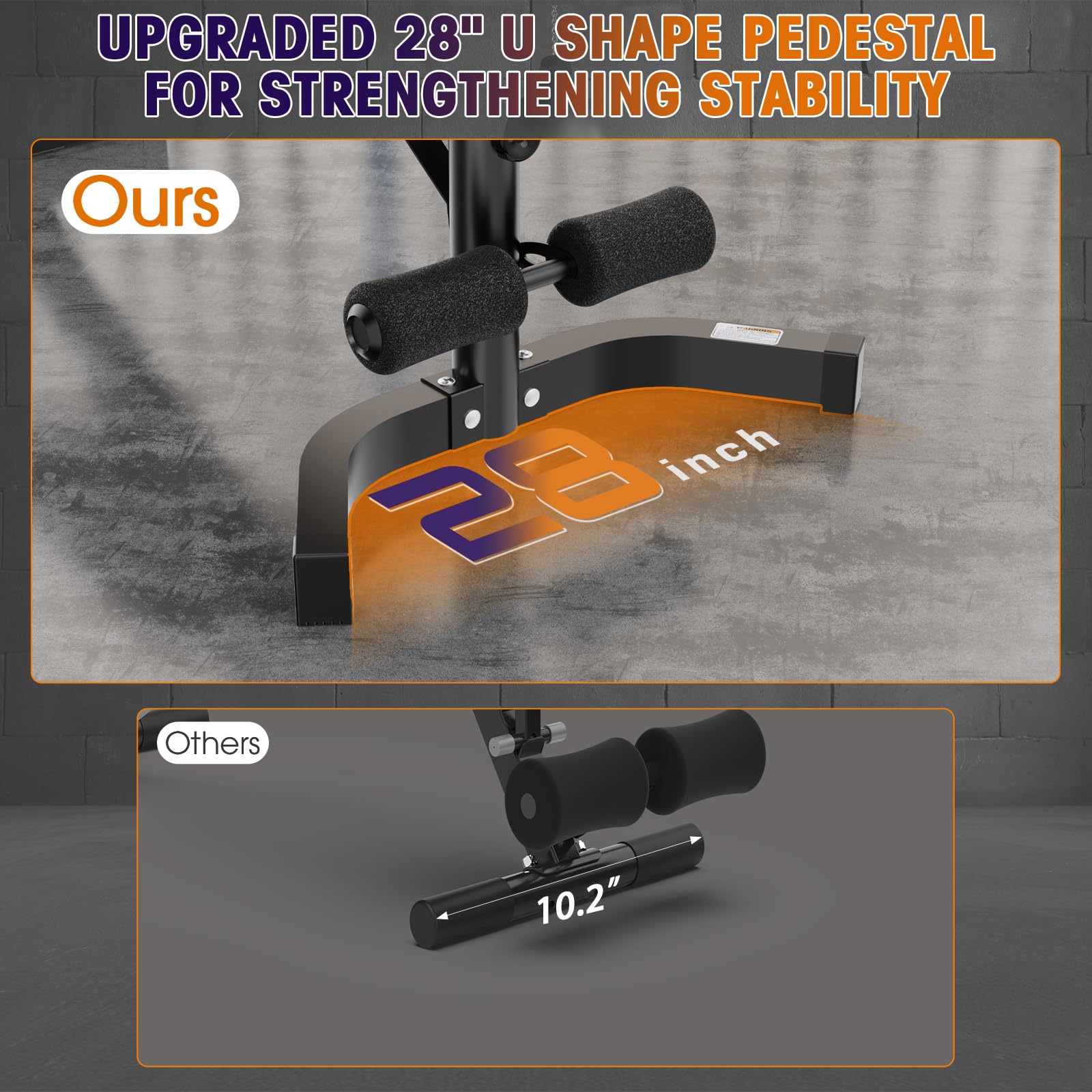 YCCHENG Adjustable Weight Bench with Barbell Rack Set for Home Gym