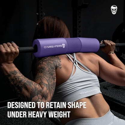 Gymreapers Barbell Squat Pad - Protective Bridge Pad For Hip Thrust, Squats, Lunges - Hip Support, Neck Protection For Bar