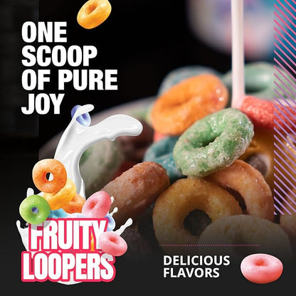 BPI Sports ISO HD ??100% Whey Protein Isolate Powder ??Muscle Growth, Recovery, Weight Loss, Meal Replacement ??Low Carb, Low Calorie ??for Men & Women ??Fruity Loopers ??1.7 Lb